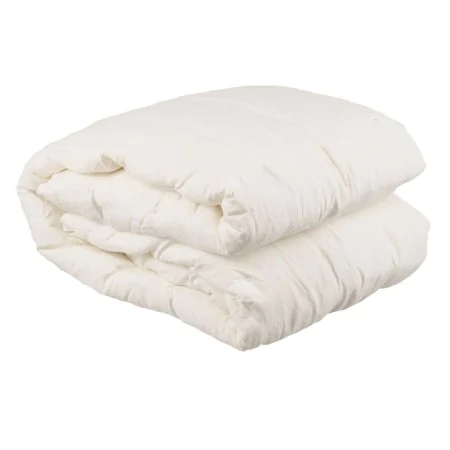 Coperta 135 x 185 cm Crema di BigBuy Home, Coperte e copriletti - Rif: S8800619, Prezzo: 25,03 €, Sconto: %