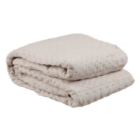 Manta 135 x 185 cm Taupé de BigBuy Home, Mantas y colchas - Ref: S8800632, Precio: 19,65 €, Descuento: %