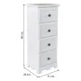 Chest of drawers Alexandra House Living MDF Wood 26 x 80 x 31 cm by Alexandra House Living, Chest of Drawers - Ref: D1631009,...