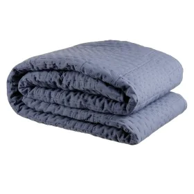 Colcha 270 x 280 cm Azul de BigBuy Home, Cobertores e colchas - Ref: S8800634, Preço: 42,34 €, Desconto: %