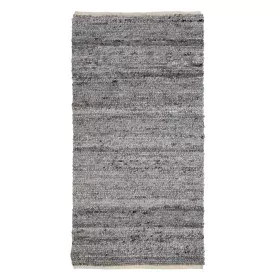 Alfombra 80 x 150 cm Tejido Sintético Gris de BigBuy Home, Alfombras - Ref: S8800639, Precio: 43,77 €, Descuento: %