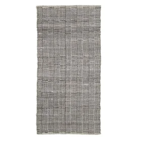 Tapis 80 x 150 cm Tissu Synthétique Noir Crème de BigBuy Home, Tapis - Réf : S8800676, Prix : 45,62 €, Remise : %