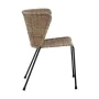 Chaise de Salle à Manger 50 x 54 x 77 cm Naturel Noir de BigBuy Home, Chaises - Réf : S8800731, Prix : 135,01 €, Remise : %