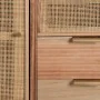 Hall Table with Drawers HONEY 80 x 40 x 82 cm Natural Wood Rattan by BigBuy Home, Hallway Furniture Sets - Ref: S8800776, Pri...