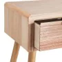 Consola HONEY Natural Madeira de paulónia Madeira MDF 80 x 40 x 78 cm de BigBuy Home, Jogos de móveis - Ref: S8800779, Preço:...