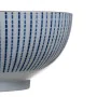 Ensaladera 20 x 20 x 9,5 cm Porcelana Azul Blanco de BigBuy Home, Cuencos y tazones - Ref: S8800815, Precio: 19,03 €, Descuen...