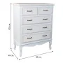 Chest of drawers Alexandra House Living MDF Wood 40 x 105 x 80 cm by Alexandra House Living, Chest of Drawers - Ref: D1631014...