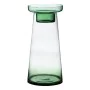 Portavelas 16,5 x 16,5 x 35 cm Verde Vidrio de BigBuy Home, Candelabros y portavelas - Ref: S8800833, Precio: 24,76 €, Descue...