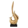 Decorative Figure 16 x 9 x 43 cm Golden by BigBuy Home, Ornaments - Ref: S8800843, Price: 28,80 €, Discount: %