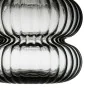 Vase Grey Glass 16,5 x 16,5 x 25 cm by BigBuy Home, Vases - Ref: S8800846, Price: 19,51 €, Discount: %