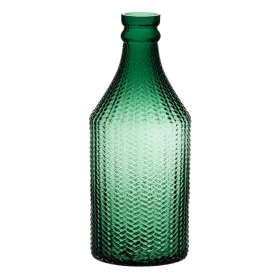 Vase 11,7 x 11,7 x 30 cm Green Glass by BigBuy Home, Vases - Ref: S8800853, Price: 14,59 €, Discount: %