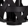 Lanterne 26 x 26 x 32 cm Bougeoir Noir Bambou de BigBuy Home, Bougeoirs et chandeliers - Réf : S8800869, Prix : 35,03 €, Remi...