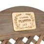 Cache-pot 34 x 15 x 82 cm Naturel Bois de BigBuy Garden, Cache-pots - Réf : S8800888, Prix : 56,81 €, Remise : %