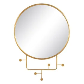 Wall mirror 76 x 6 x 104 cm Golden Metal by BigBuy Home, Wall-Mounted Mirrors - Ref: S8800889, Price: 94,28 €, Discount: %