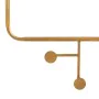 Espejo de pared 76 x 6 x 104 cm Dorado Metal de BigBuy Home, Espejos de pared - Ref: S8800889, Precio: 94,28 €, Descuento: %