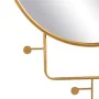 Wall mirror 76 x 6 x 104 cm Golden Metal by BigBuy Home, Wall-Mounted Mirrors - Ref: S8800889, Price: 98,20 €, Discount: %