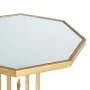 Mesa de apoio 48,5 x 48,5 x 60,5 cm Cristal Dourado Metal de BigBuy Home, Jogos de móveis - Ref: S8800897, Preço: 110,52 €, D...