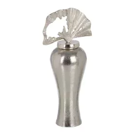 Vase 14 x 14 x 43 cm Metal Silver by BigBuy Home, Vases - Ref: S8800905, Price: 37,34 €, Discount: %