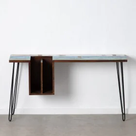 Desk 140 x 35 x 77 cm Metal Wood by BigBuy Home, Computer desks and tables - Ref: S8800917, Price: 282,69 €, Discount: %