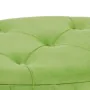 Pouf 80 x 80 x 46 cm Tissu Synthétique Métal Vert de BigBuy Home, Poufs - Réf : S8800920, Prix : 224,99 €, Remise : %