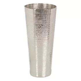 Vase 19 x 19 x 43 cm Métal Argent de BigBuy Home, Vases - Réf : S8800922, Prix : 24,42 €, Remise : %