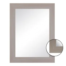 Espejo de pared 64 x 1,5 x 86 cm Natural DMF de BigBuy Home, Espejos de pared - Ref: S8800928, Precio: 53,29 €, Descuento: %