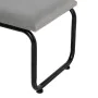 Banqueta 110 x 40 x 68 cm Tecido Sintético Cinzento Metal de BigBuy Home, Cadeiras - Ref: S8800940, Preço: 185,75 €, Desconto: %