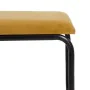 Banqueta 110 x 40 x 68 cm Tejido Sintético Metal Ocre de BigBuy Home, Sillas - Ref: S8800941, Precio: 185,75 €, Descuento: %