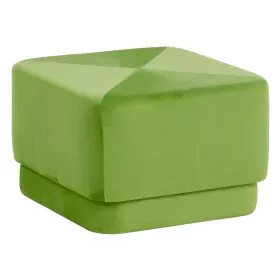 Puff Tecido Sintético Madeira Verde 60 x 60 x 40 cm de BigBuy Home, Pufes - Ref: S8800958, Preço: 132,63 €, Desconto: %