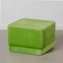 Pouf Tissu Synthétique Bois Vert 60 x 60 x 40 cm de BigBuy Home, Poufs - Réf : S8800958, Prix : 132,63 €, Remise : %