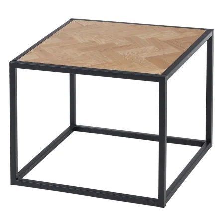 Nachttisch SPIKE 55 x 55 x 45 cm natürlich Metall Holz von BigBuy Home, Nachttische - Ref: S8800963, Preis: 90,39 €, Rabatt: %