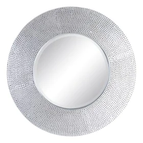 Wall mirror 87,6 x 6,6 x 87,6 cm Crystal White Polyurethane by BigBuy Home, Wall-Mounted Mirrors - Ref: S8800969, Price: 352,...