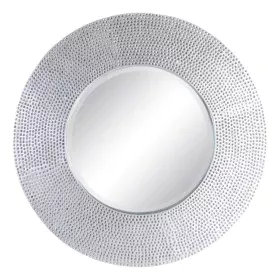 Wall mirror 87,6 x 6,6 x 87,6 cm Crystal White Polyurethane by BigBuy Home, Wall-Mounted Mirrors - Ref: S8800969, Price: 338,...