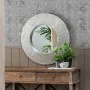 Wall mirror 87,6 x 6,6 x 87,6 cm Crystal White Polyurethane by BigBuy Home, Wall-Mounted Mirrors - Ref: S8800969, Price: 352,...