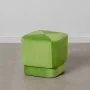 Pouf Tissu Synthétique Bois 40 x 40 x 40 cm Vert de BigBuy Home, Poufs - Réf : S8800971, Prix : 75,77 €, Remise : %