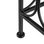 Hall de Entrada 90 x 35 x 80 cm Cristal Preto Metal (2 Unidades) de BigBuy Home, Jogos de móveis - Ref: S8800994, Preço: 218,...