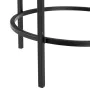 Side table Crystal Black Metal 40 x 40 x 65 cm by BigBuy Home, Tables - Ref: S8801026, Price: 80,13 €, Discount: %