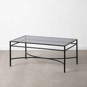 Mesa de Centro 100 x 60 x 45,5 cm Cristal Metal de BigBuy Home, Jogos de móveis - Ref: S8801027, Preço: 185,75 €, Desconto: %