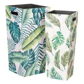 Umbrella stand Canvas 23 x 23 x 54 cm 2 Units DMF by BigBuy Home, Umbrella Stands - Ref: S8801057, Price: 40,22 €, Discount: %