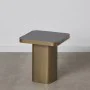 Side table Crystal Black Golden Metal 40 x 40 x 45 cm by BigBuy Home, Tables - Ref: S8801059, Price: 79,03 €, Discount: %