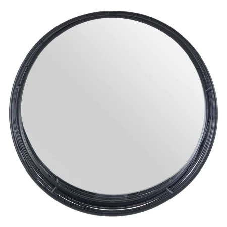 Miroir mural 41 x 13 x 41 cm Noir Métal de BigBuy Home, Miroirs muraux - Réf : S8801063, Prix : 47,00 €, Remise : %