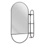 Wall mirror 51 x 14 x 80 cm Black Metal by BigBuy Home, Wall-Mounted Mirrors - Ref: S8801066, Price: 98,51 €, Discount: %