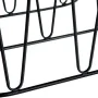 Hall 107 x 35,5 x 79 cm Crystal Black Metal (2 Units) by BigBuy Home, Tables - Ref: S8801072, Price: 297,10 €, Discount: %