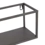 Scaffale 40 x 12 x 13,5 cm Nero Dorato Metallo di BigBuy Home, Unità di mensole - Rif: S8801080, Prezzo: 27,29 €, Sconto: %