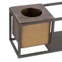 Shelves 40 x 12 x 13,5 cm Black Golden Metal by BigBuy Home, Standing Shelf Units - Ref: S8801080, Price: 27,29 €, Discount: %