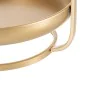 Snack tray 26,5 x 25 x 50 cm Golden Metal by BigBuy Home, Plates and dishes - Ref: S8801083, Price: 32,86 €, Discount: %