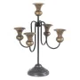 Candelabro 27,5 x 27,5 x 44,5 cm Nero Dorato Metallo di BigBuy Home, Candelieri e portacandele - Rif: S8801092, Prezzo: 35,99...