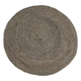 Tapis Gris Jute 120 x 120 cm de BigBuy Home, Tapis - Réf : S8801115, Prix : 46,56 €, Remise : %