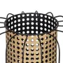 Bougeoir 23 x 23 x 28 cm Naturel Noir Métal de BigBuy Home, Bougeoirs et chandeliers - Réf : S8801122, Prix : 27,12 €, Remise...