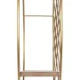 Shelve 51 x 14 x 51 cm Natural Golden Metal Wood by BigBuy Home, Standing Shelf Units - Ref: S8801128, Price: 35,74 €, Discou...